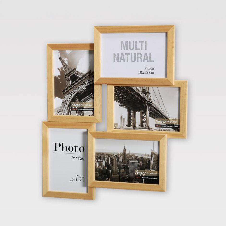 Holzrahmen Galerie MULTI NATURAL 52 0N natur